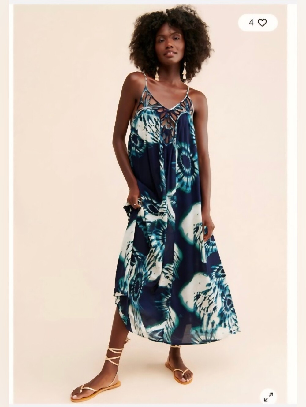 Anthropologie Drama Beach Dress SP